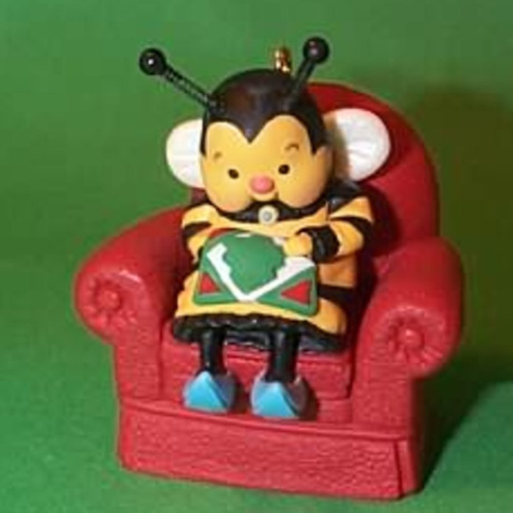 Vintage Hallmark Keepsake 1996 Sew Sweet  Christmas Ornament